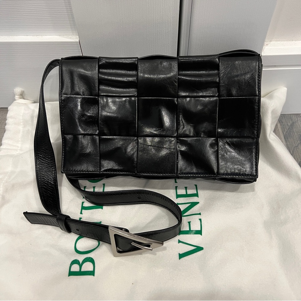 SOLD Brand New Bottega Veneta Cassette Leather Crossbody Bag